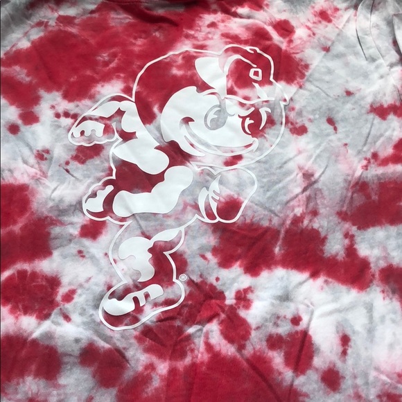 NWT VS PINK Ohio State V Neck Tee 🏈 - Picture 4 of 4